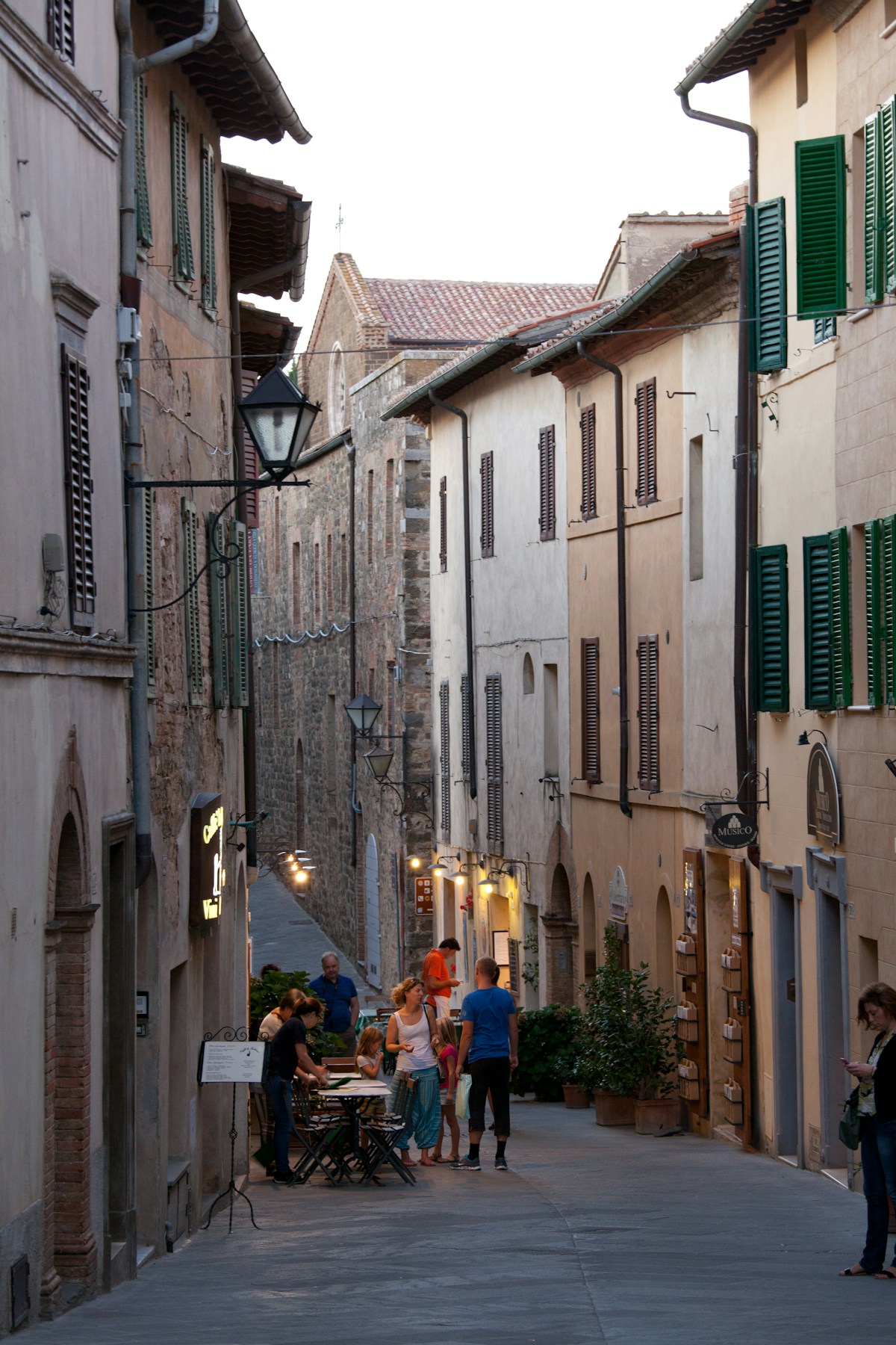 Chiusi, centro storico della città etrusca